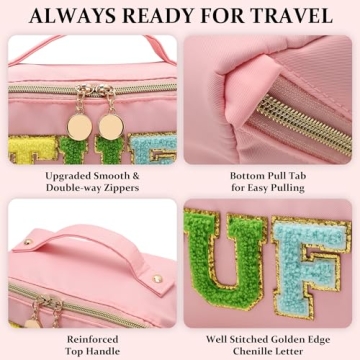LONEDREAM Preppy Makeup Bag for Every Occasion