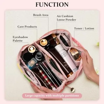 LONEDREAM Preppy Makeup Bag for Every Occasion