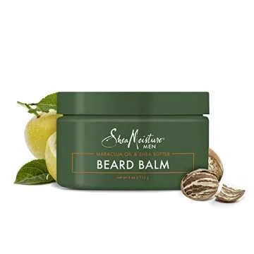 SheaMoisture Beard Care Gift Set – Beard Oil & Beard Balm Scented with Essential Oils, Christmas Gifts for Men (2 Piece Set)