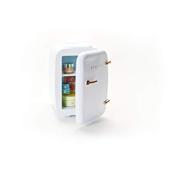 STYLPRO Mini Beauty Fridge (4 litre), Rose Gold, Portable Cooler or Warmer for Skincare, Beauty Prod...