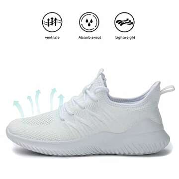 Lightweight Breathable Sneakers for Active Kids and Adults