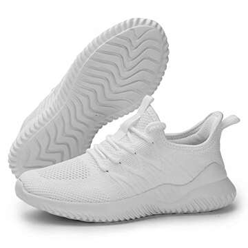 Lightweight Breathable Sneakers for Active Kids and Adults
