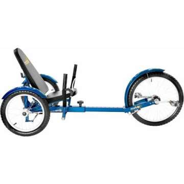 MOBO Triton Pro Adult Tricycle - Comfortable Recumbent Trike