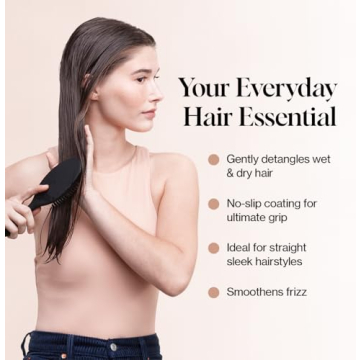 Kitsch Hair Detangler Brush - Eco-Friendly, Travel-Friendly