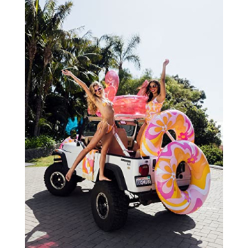 FUNBOY x Barbie Dream Tube Float 50'' for Pool Fun