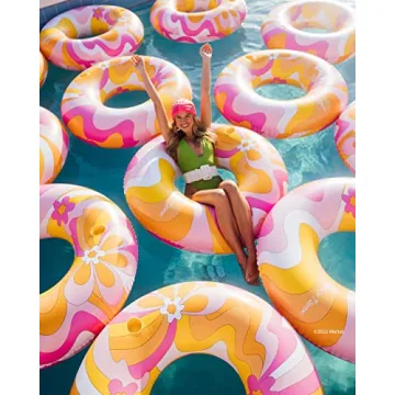 FUNBOY x Barbie Dream Tube Float 50'' for Pool Fun