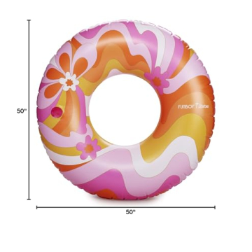 FUNBOY x Barbie Dream Tube Float 50'' for Pool Fun