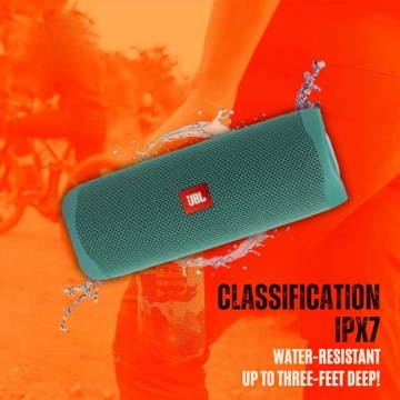 JBL Flip 5 Eco Green Portable Bluetooth Speaker