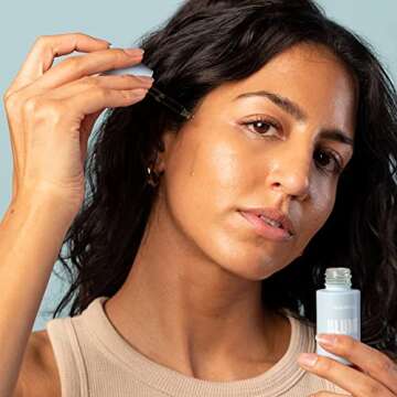 Blume Meltdown - Blue Tansy Face Oil - Acne Treatment + Pore Minimizer - Skin-Smoothing Face Serum with Black Cumin Seed & Rosehip Oil - Helps Calm Redness and Improve Texture (0.5 oz)