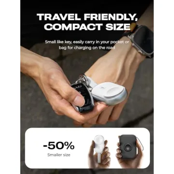 LISEN Portable Charger for Apple Watch - 1200mAh Power Bank