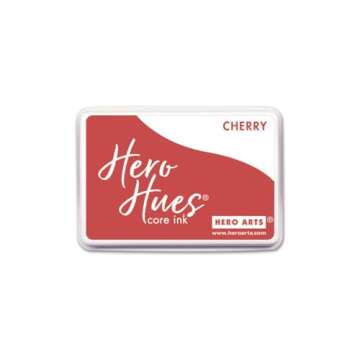 Hero Arts Cherry Core Dye Ink Pad - Quick-Drying, Waterproof