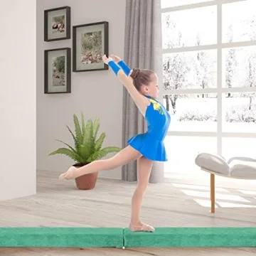 Giantex 7FT Foldable Gymnastics Balance Beam for Kids