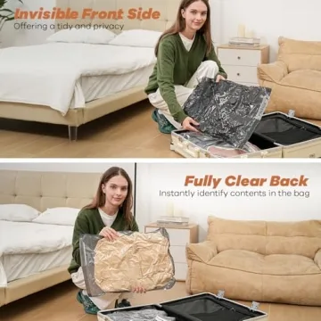Space-saving Vacuum Storage Bags with Wireless Pump