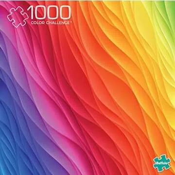 Buffalo Games Vivid Collection Color Challenge Jigsaw Puzzle 1000 Piece