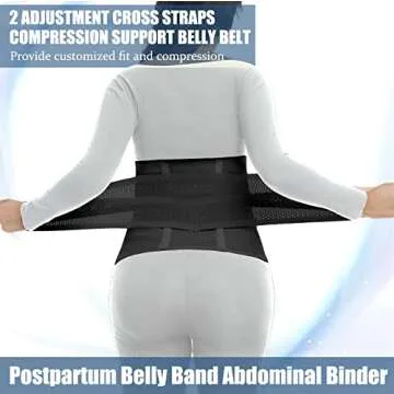ChongErfei Abdominal Binder for Postpartum Support and Comfort