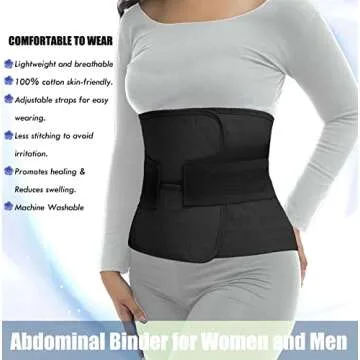 ChongErfei Abdominal Binder for Postpartum Support and Comfort