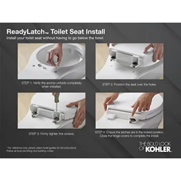 KOHLER Cachet Elongated Toilet Seat with Quiet-Close Lid
