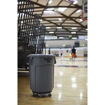 Rubbermaid 32 Gallon BRUTE Trash Can Dome Lid - Gray