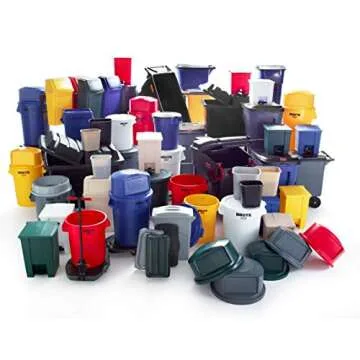 Rubbermaid 32 Gallon BRUTE Trash Can Dome Lid - Gray