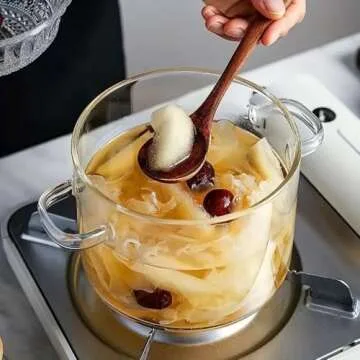 1.6L Versatile Glass Saucepan for All Cooking Needs