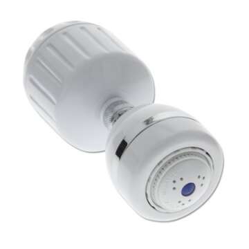 Sprite Showers High Output 2 Universal Filter Housing with Additional Shower Head, White