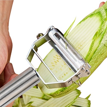 Multi-Functional Julienne Vegetable Peeler and Slicer