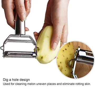 Multi-Functional Julienne Vegetable Peeler and Slicer