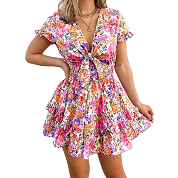 Stylish Summer Mini Dress for Graduation & More