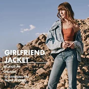 Wrangler Relaxed Fit Denim Jacket for Women
