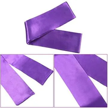 Hestya Satin Blindfold Set for Sleep & Play - 2 Pack