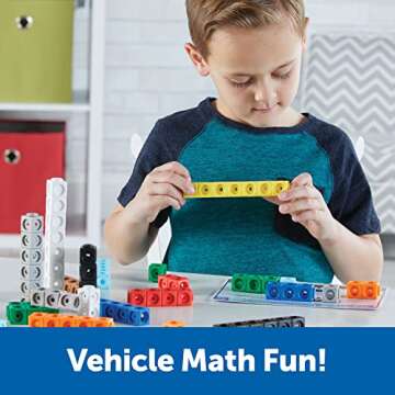 MathLink Cubes Mathmobiles Set for Kindergarten STEM Learning