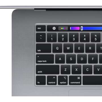 Late 2019 Apple MacBook Pro Touch Bar with 2.4GHz 9th Gen 8 Core Intel i9 (16 inch, 32GB RAM, 2TB SSD) Space Gray (Renewed)