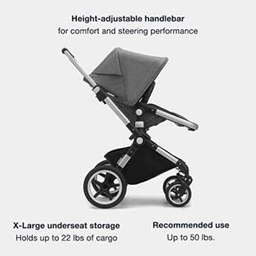 Bugaboo Lynx Lightest Baby Stroller with One-Handed Steering