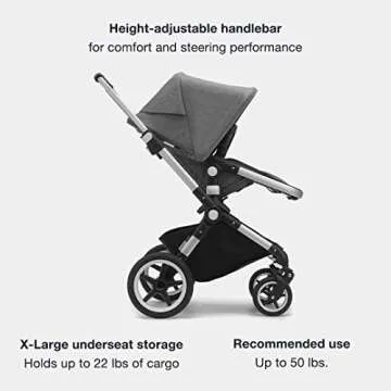Bugaboo Lynx Lightest Baby Stroller with One-Handed Steering