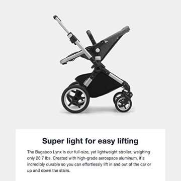 Bugaboo Lynx Lightest Baby Stroller with One-Handed Steering