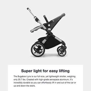 Bugaboo Lynx Lightest Baby Stroller with One-Handed Steering