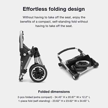 Bugaboo Lynx Lightest Baby Stroller with One-Handed Steering