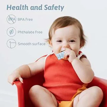 bopoobo Soft Silicone Stacking Blocks for Toddlers