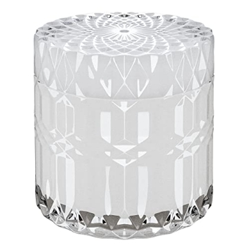 Hidden Label Fresh Cotton Scented Candles - 7.4oz Decorative Wood Wick Candles for Home & Gifting