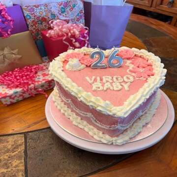 Large Heart Cookie Cutter Set-4/6/8 Inch Heart Cake Mold Ring Pancake Mold Valentine Day Gift Stainl...