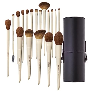 LORYP 18 Piece Makeup Brushes Set for Flawless Beauty