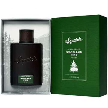 Dr. Squatch Woodland Pine Cologne for Men - Natural Scent