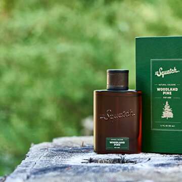 Dr. Squatch Woodland Pine Cologne for Men - Natural Scent