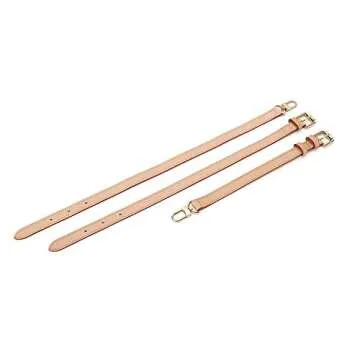 seventeenzone Crossbody Replacement Strap for Speedy 25 30 Adjustable Vachetta Leather Strap