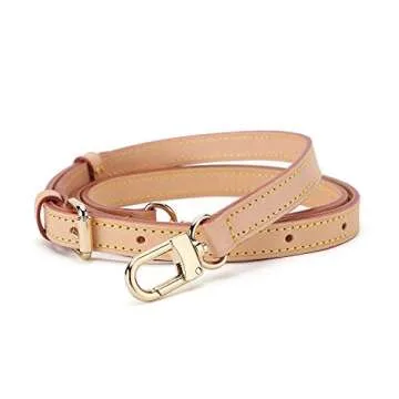 seventeenzone Crossbody Replacement Strap for Speedy 25 30 Adjustable Vachetta Leather Strap