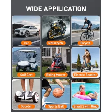 Tire Inflator Portable Air Compressor with Digital Gauge