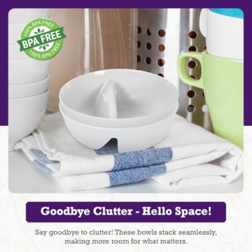 2 Pack Just Crunch Cereal Bowls – Keep Cereal Crunchy