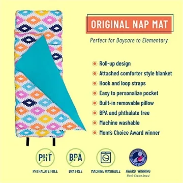Wildkin Original Nap Mat - Cozy for Boys & Girls