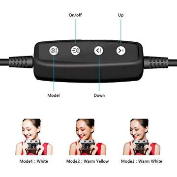 Selfie Ring Light & Tripod for YouTube/Makeup Streaming