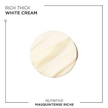 KÉRASTASE Nutritive Masquintense Riche Hair Mask, Deeply Nourishes & Conditions with Plant-Based Proteins & Niacinamide for Medium to Thick Dry Hair, 6.8 Fl Oz